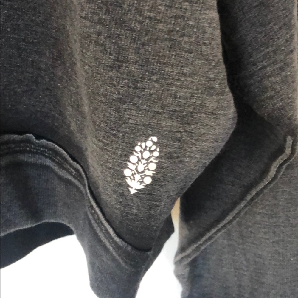 Free People Lara Drawstring Solid Pullover - image 5